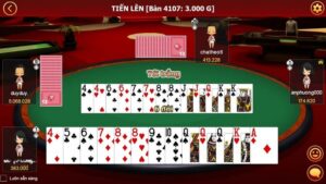 Trò đánh bài tiến lên 24h miền Bắc